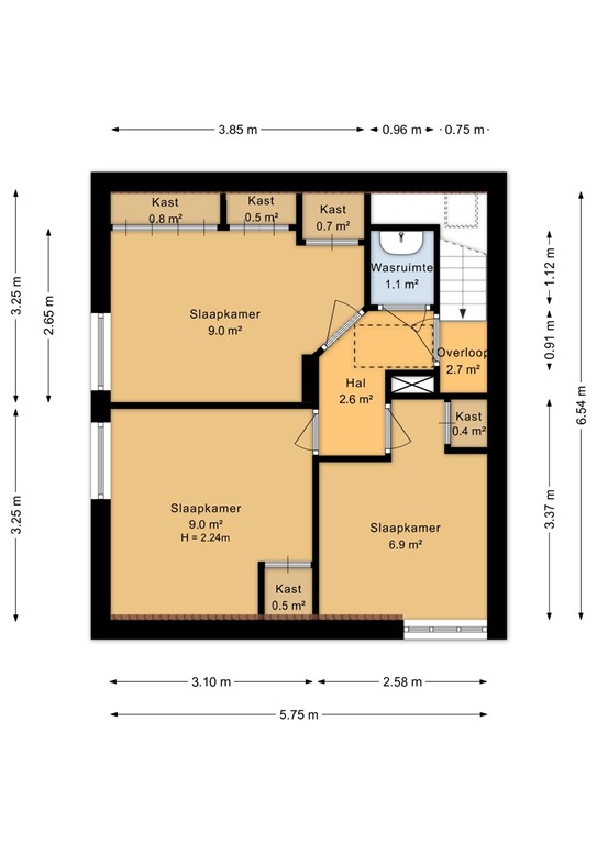 mediumsize floorplan
